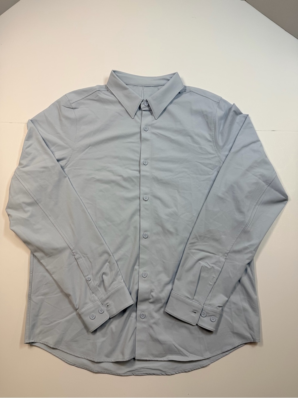 lululemon athletica Light Blue Men's Dress Shirt